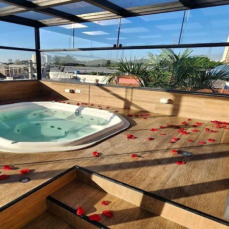 상파울루 Cobertura Triplex De Luxo Com Jacuzzi 빌라 외부 사진