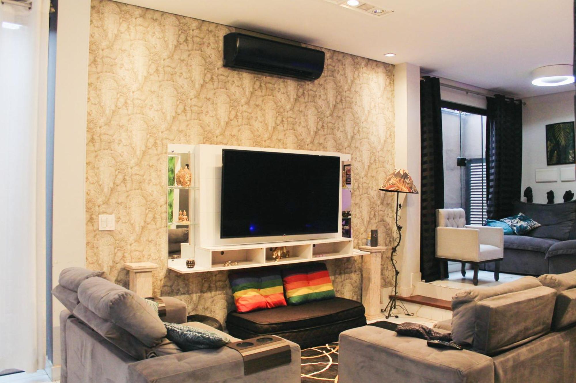 상파울루 Cobertura Triplex De Luxo Com Jacuzzi 빌라 외부 사진