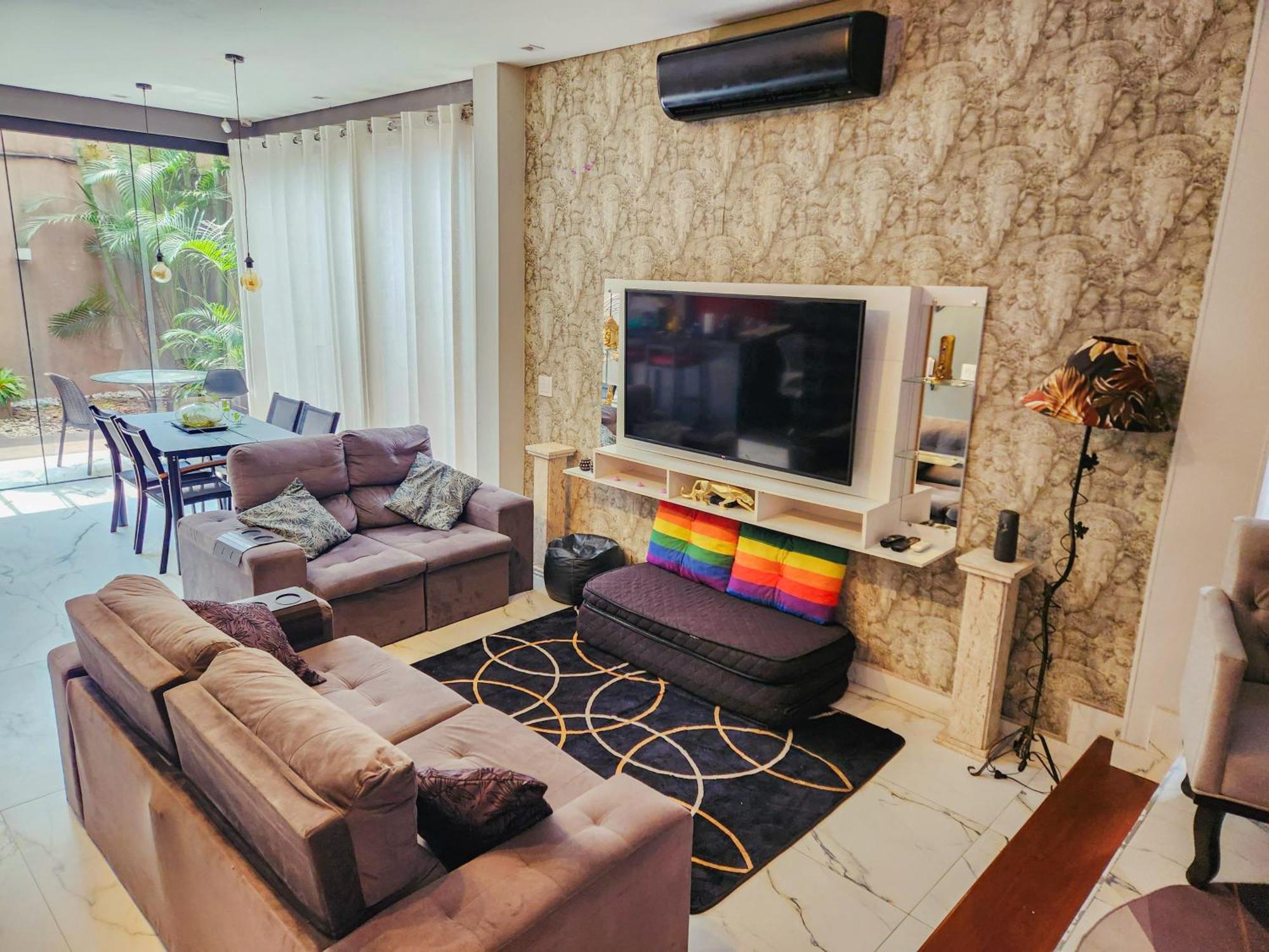 상파울루 Cobertura Triplex De Luxo Com Jacuzzi 빌라 외부 사진